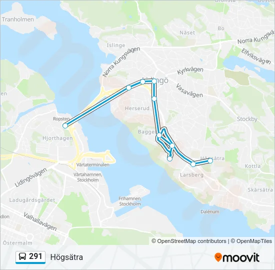 291  Line Map
