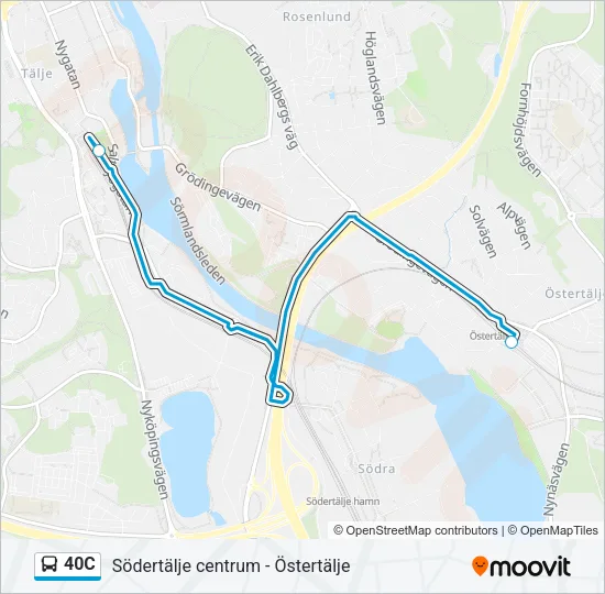 40C  Line Map