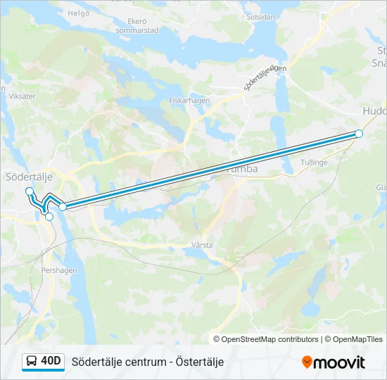 40D  Line Map
