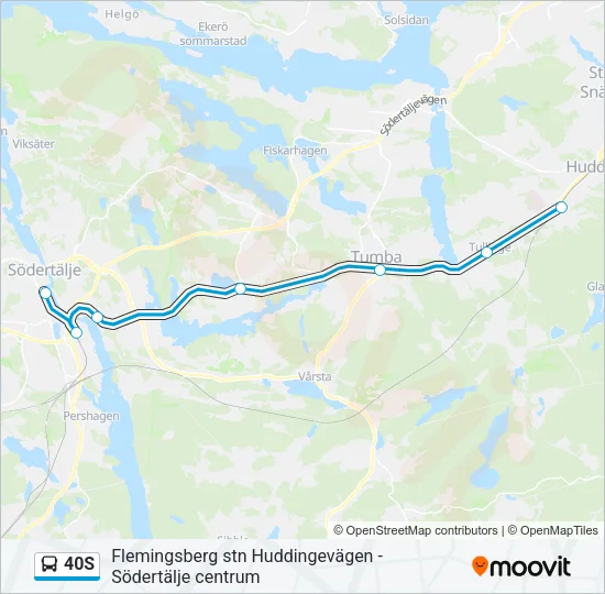40S  Line Map