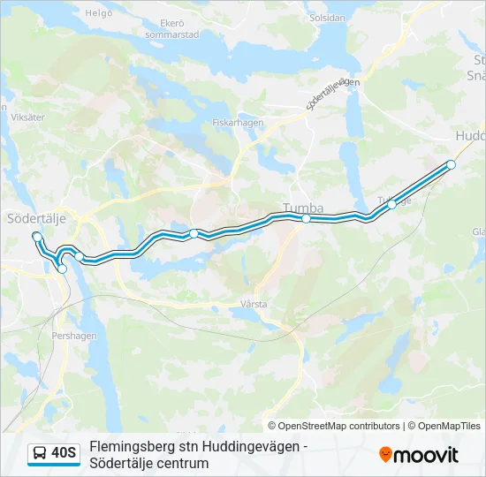 40S  Line Map