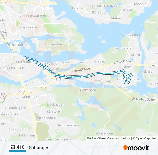 410  Line Map