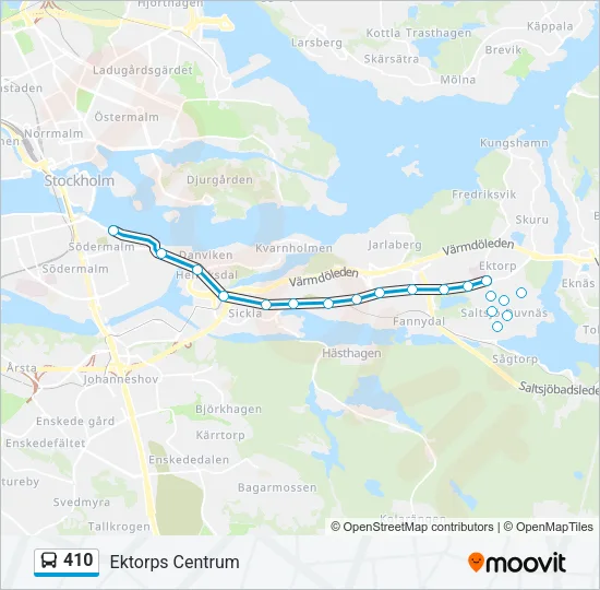 410  Line Map