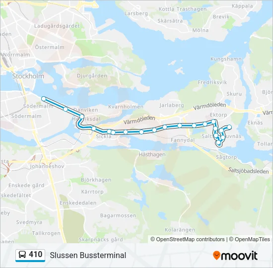 410  Line Map