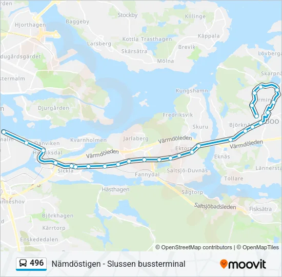 496  Line Map