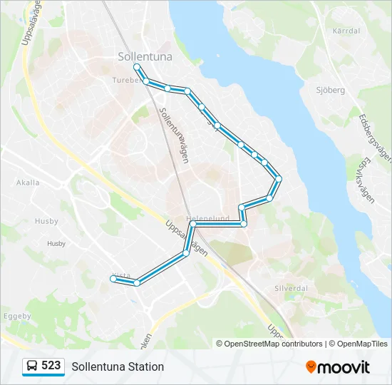 523  Line Map