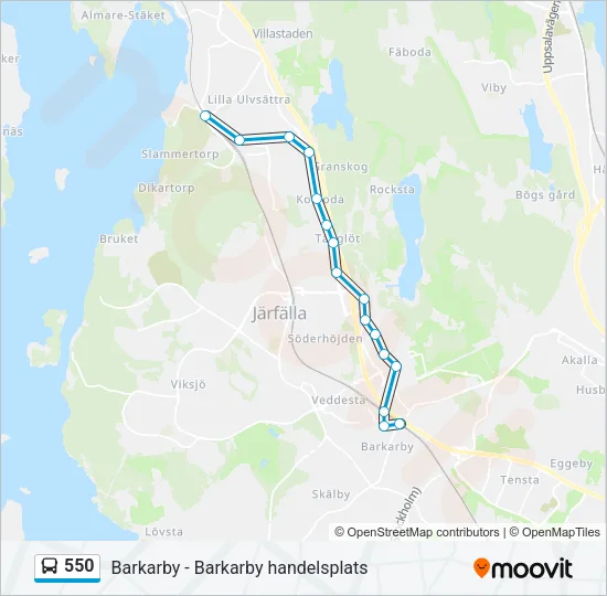 550  Line Map