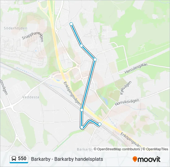 550  Line Map