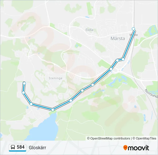 584  Line Map