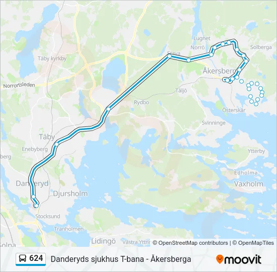 624  Line Map