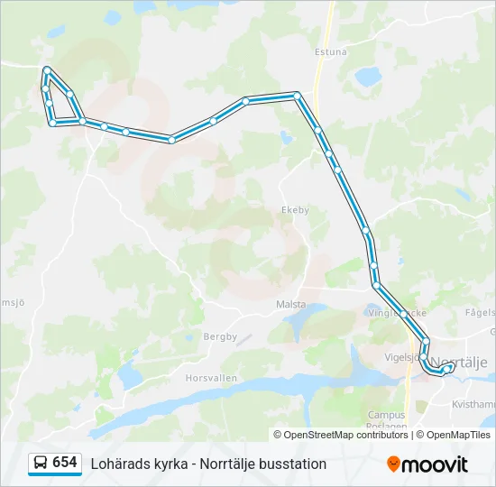 654  Line Map