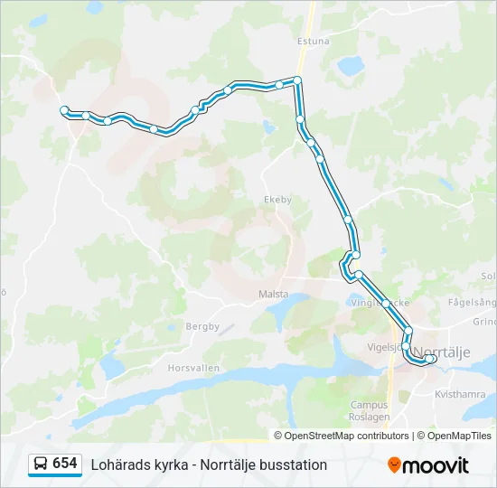 654  Line Map