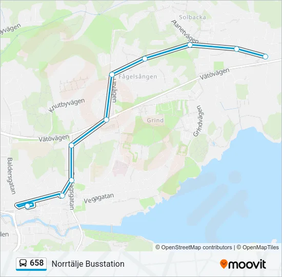 658  Line Map