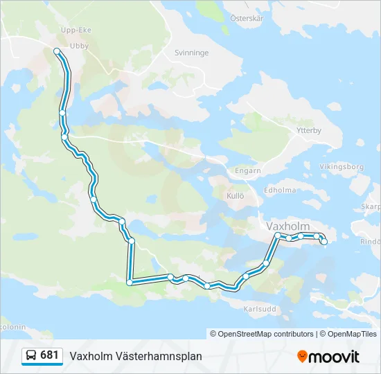 681  Line Map