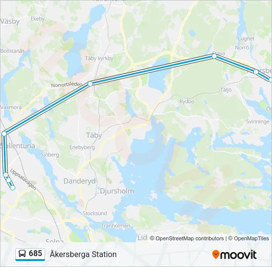 685  Line Map