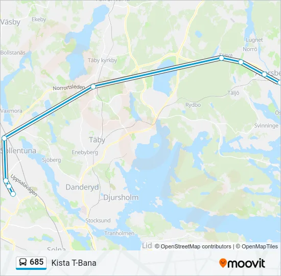 685  Line Map