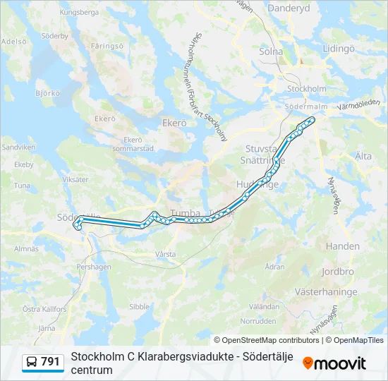 791  Line Map
