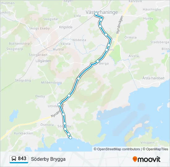 843  Line Map