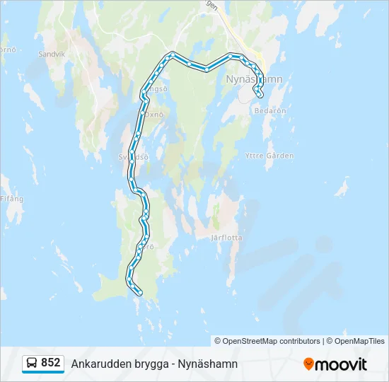 852  Line Map