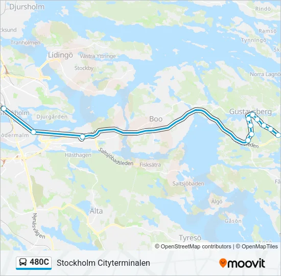 480C  Line Map
