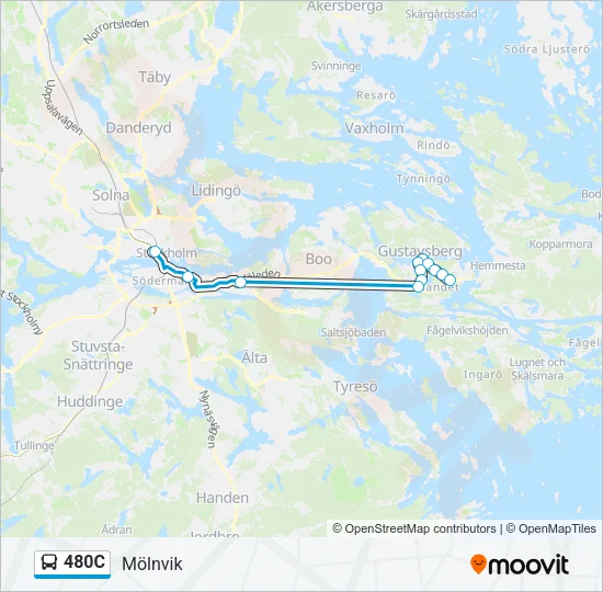 480C  Line Map