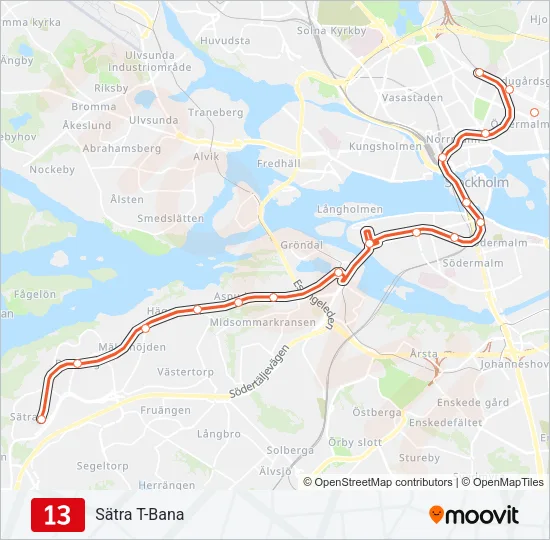 13  Line Map