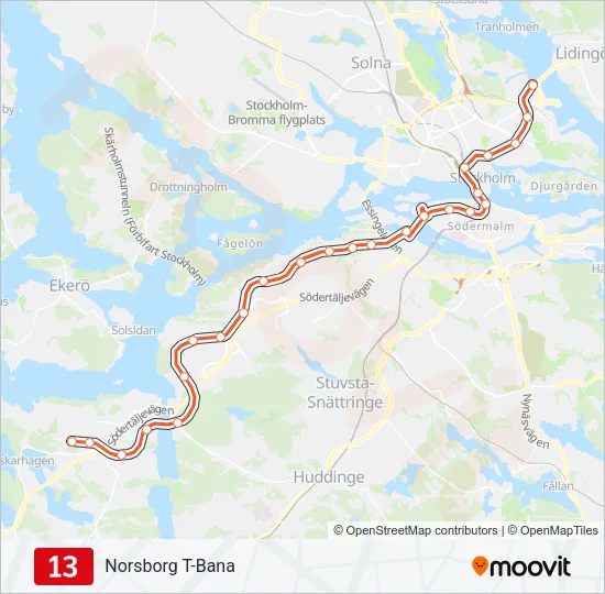 13  Line Map