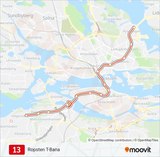 13  Line Map