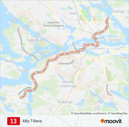 13  Line Map