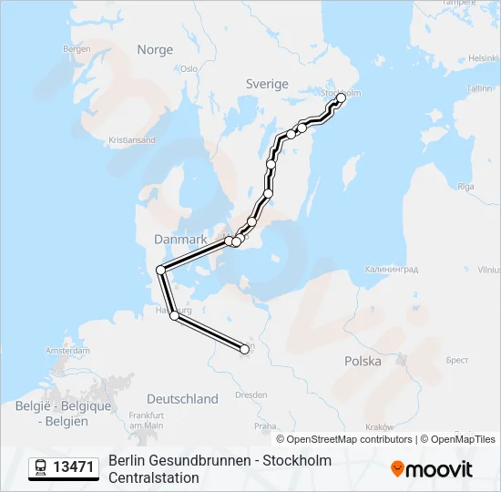 13471  Line Map