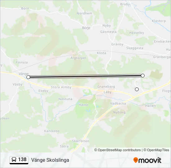 138  Line Map