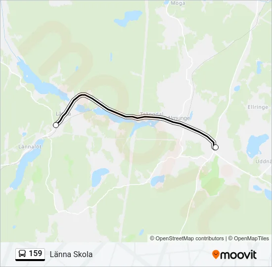 159  Line Map