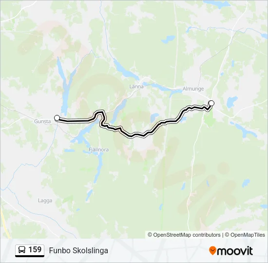 159  Line Map