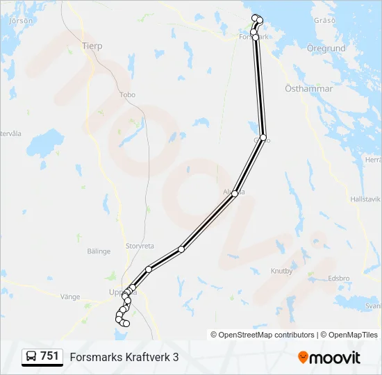 751  Line Map
