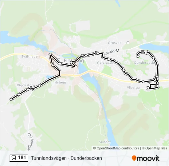 181  Line Map