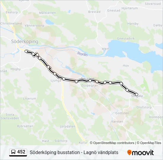 452  Line Map