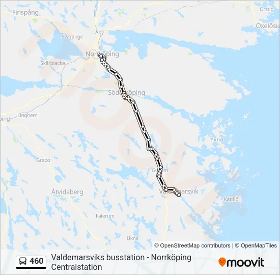 460  Line Map