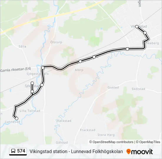 574  Line Map