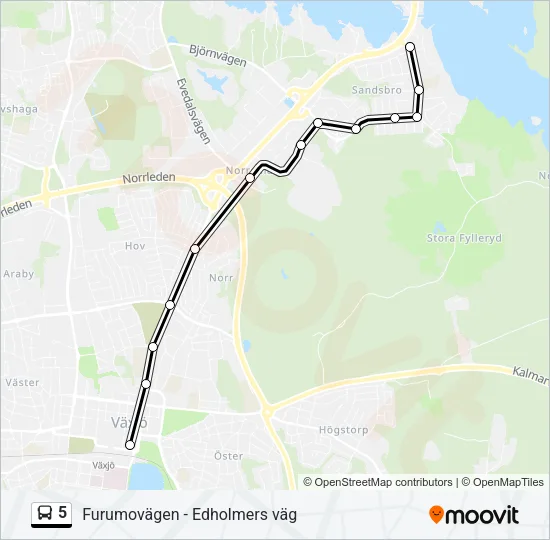 5  Line Map