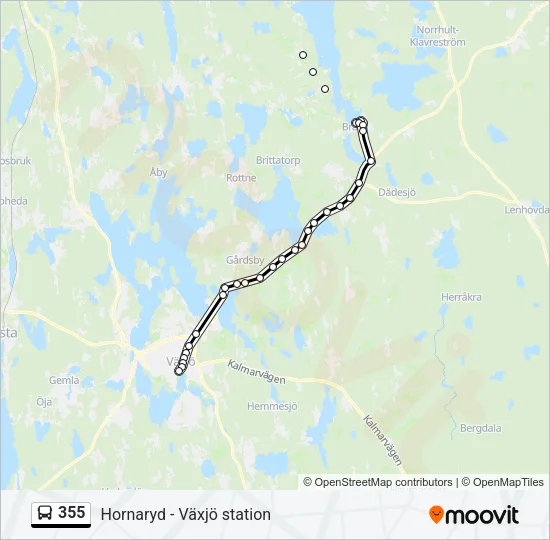 355  Line Map