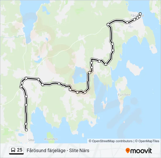 25  Line Map