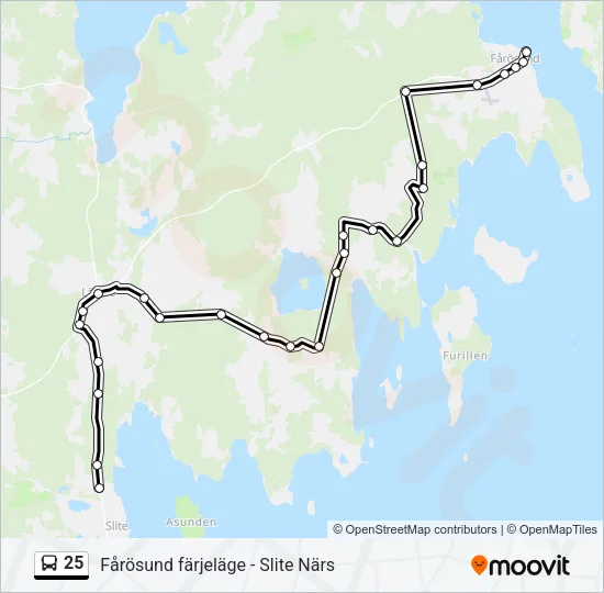 25  Line Map