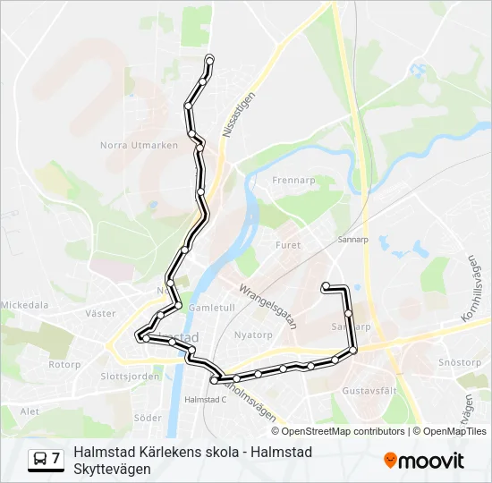 7  Line Map
