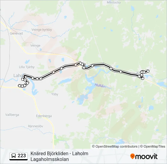 223  Line Map