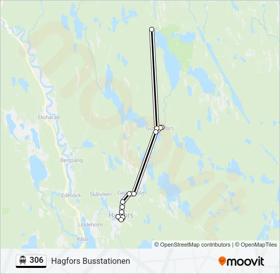 306 Cable Car Line Map
