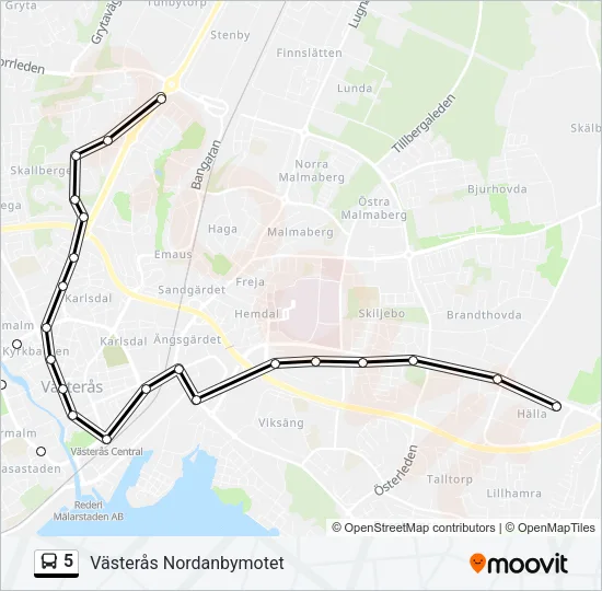 5  Line Map