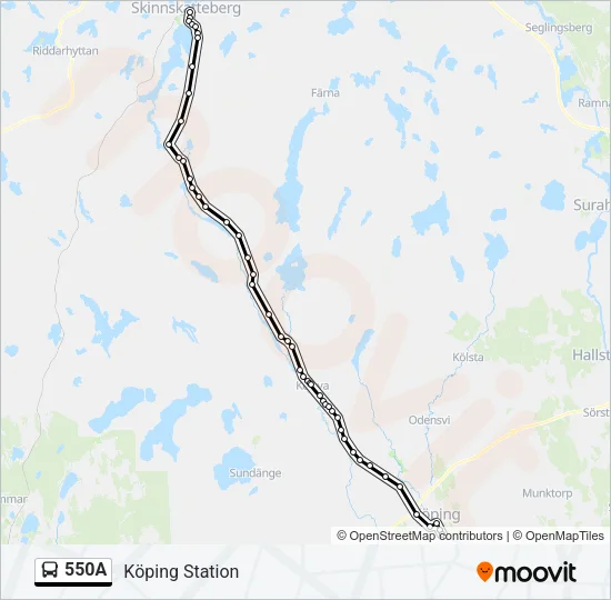 550A  Line Map