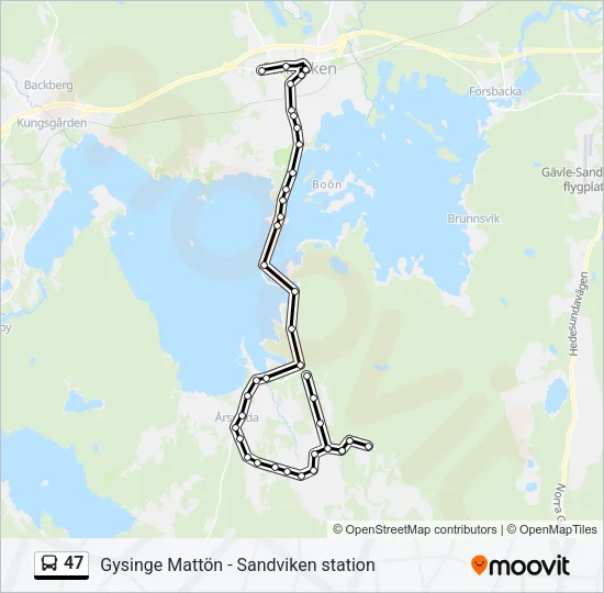 47  Line Map