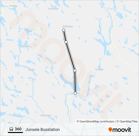 360 Bus Line Map