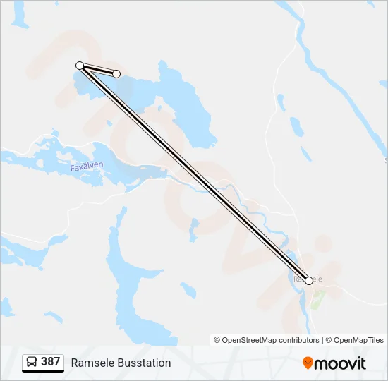 387  Line Map